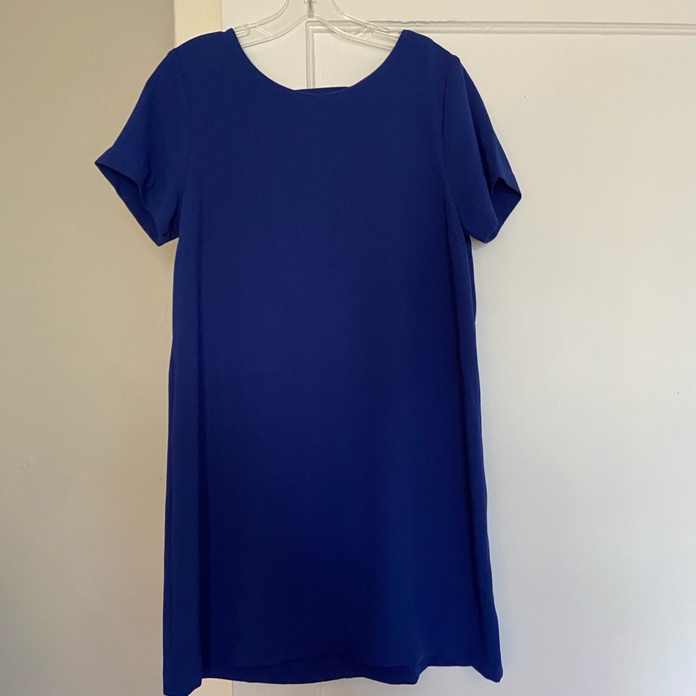 Blue shift dress, NWT
